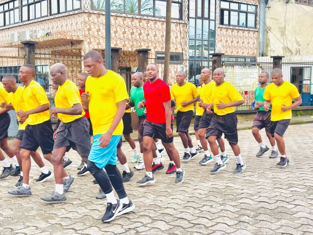 Footing collectif