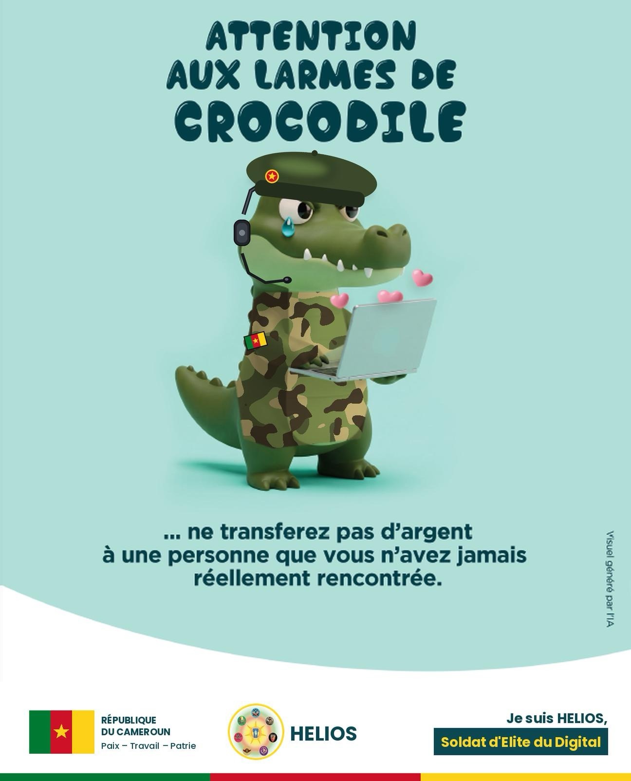 Attention aux larmes de crocodile : ne transférez pas d'argent à une personne que vous n'avez jamais rencontrée