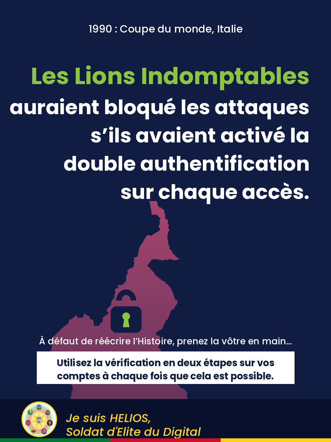 Utilisez la vérification en deux étapes sur vos comptes
