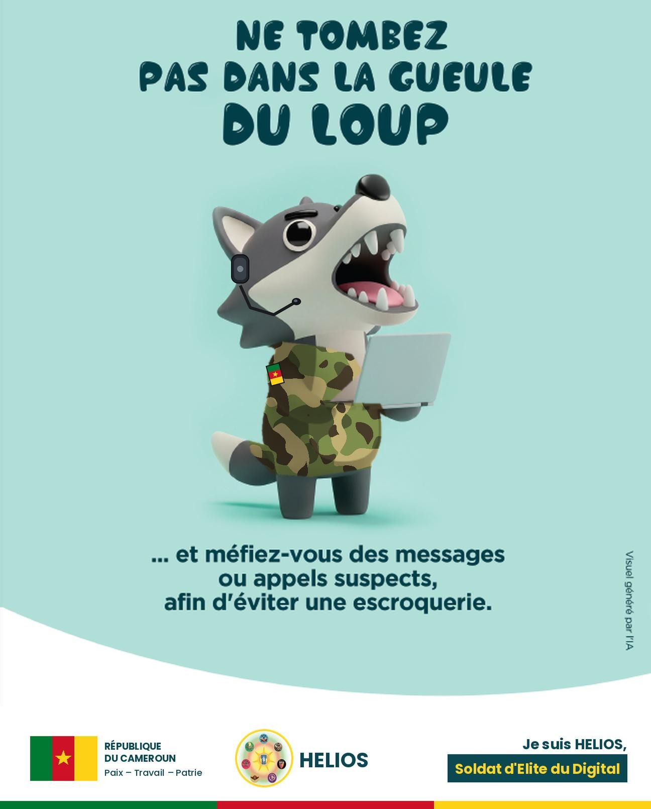 Ne tombez pas dans la gueule du loup : méfiez-vous des messages ou appels suspects