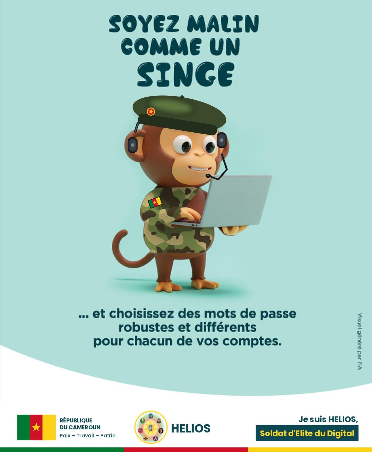 Soyez malin comme un singe : choisissez des mots de passe robustes et différents pour chaque compte